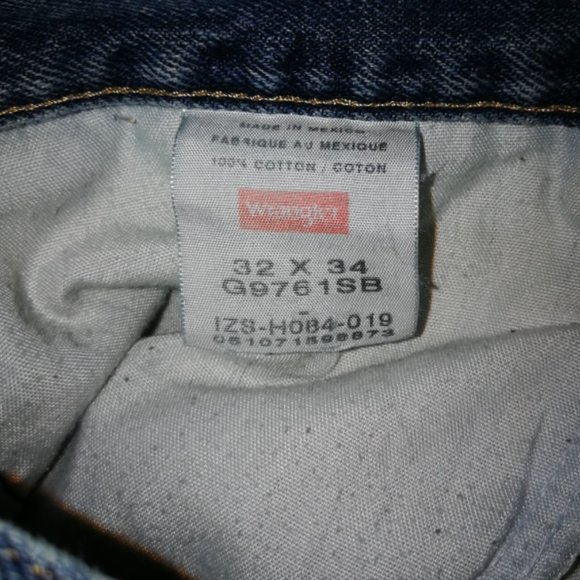 Wrangler jeans. Size 32/34 - Picture 6 of 7
